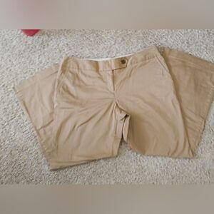 🦩GEORGE PETITE PLUS Size 16p NWOT Tan Slacks